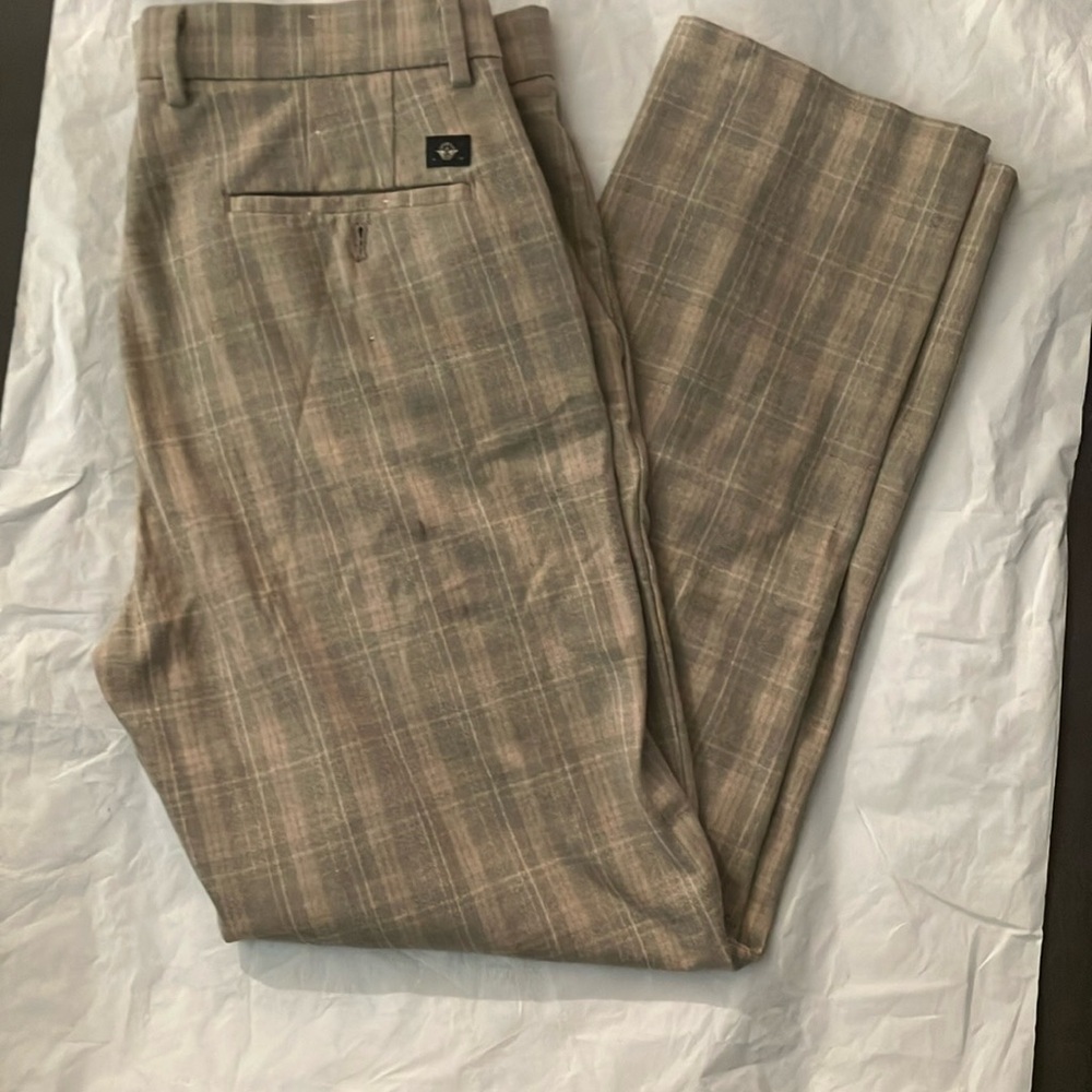 Dockers Tan Dress Pants Classic Tailored Fit